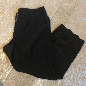 Calypso St Barth Black Silk Pants large